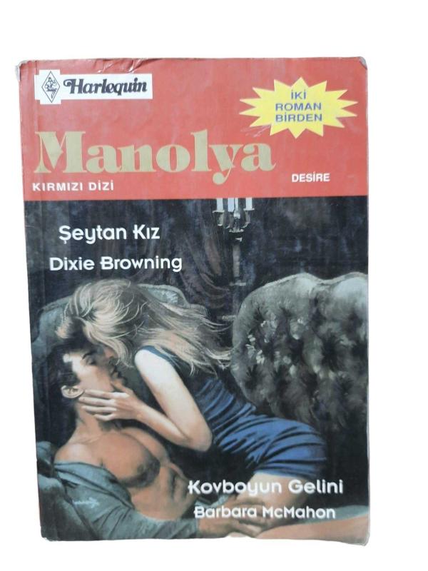Harlequin Manolya Kırmızı Dizi - Şeytan Kız - Kovboyun Gelini (İki Roman Bir Arada)