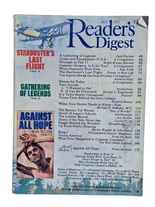 Reader's Digest July 1987