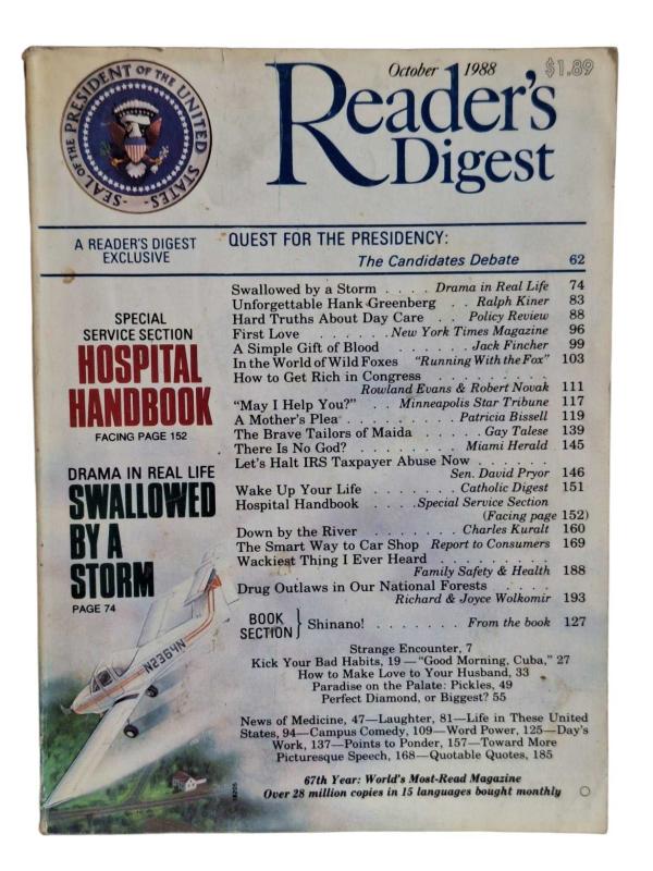 Reader's Digest October 1988