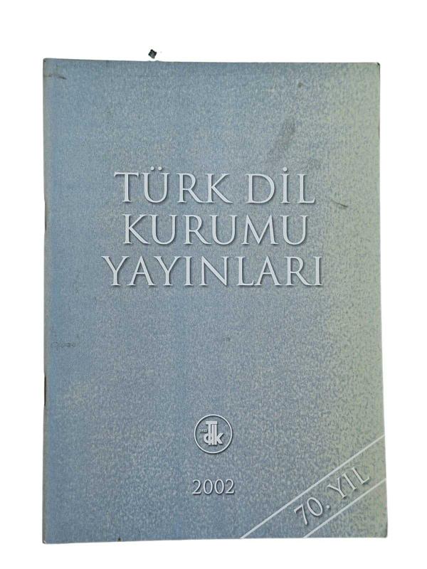 Türk Dil Kurumu Yayınları 2002