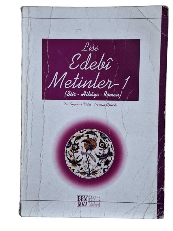 Lise Edebi Metinler 1 Şiir Hikaye Roman