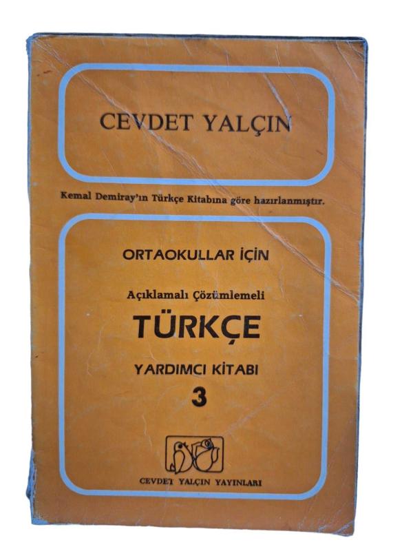 Ortaokullar için Açıklamalı Çözümlemeli Türkçe Yardımcı Kitabı 3