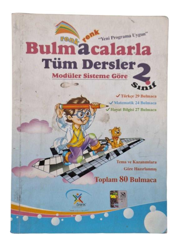 Bulmacalarla Tüm Dersler 2. Sınıf  Modüler Sisteme Göre