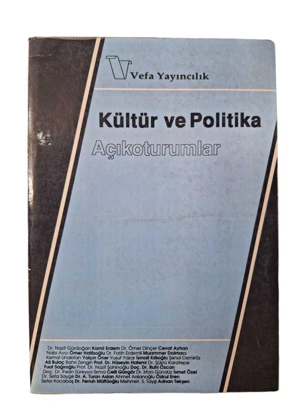 Kültür ve Politika - Açıkoturumlar