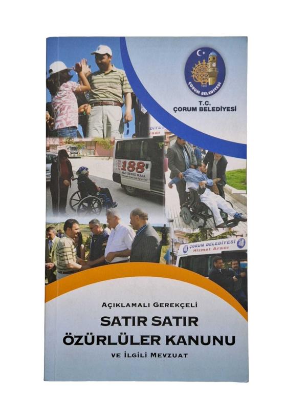 Açıklamalı Gerekçeli Satır Satır Özürlüler Kanunu ile İlgili Mevzuat