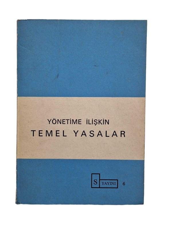 Yönetime İlişkin Temel Yasalar