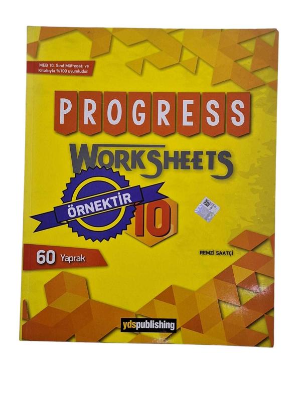 YDS Publishing Progress Worksheets 10 (60 Yaprak)