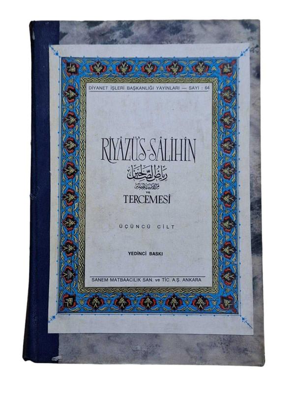 Riyazü's-Salihin ve Tercemesi Üçüncü Cilt