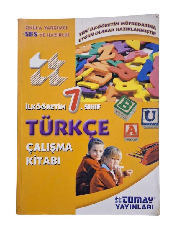 Tümay 7. Sınıf Türkçe Çalışma Kitabı