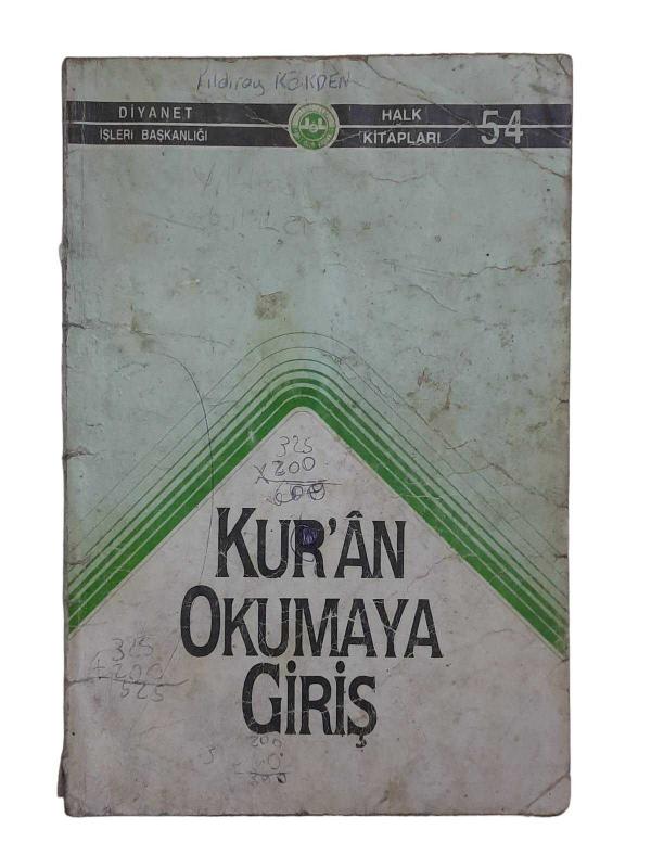 Kur'an Okumaya Giriş (Alfabe)