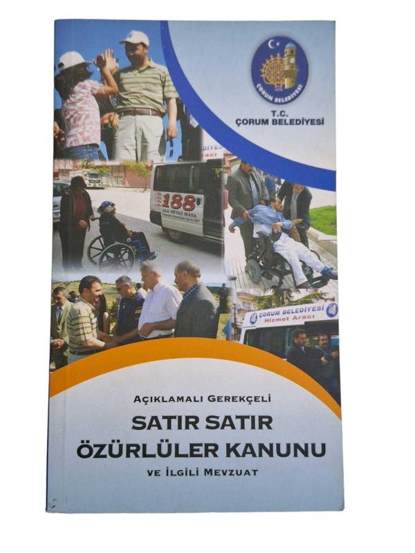 Açıklamalı Gerekçeli Satır Satır Özürlüler Kanunu ile İlgili Mevzuat