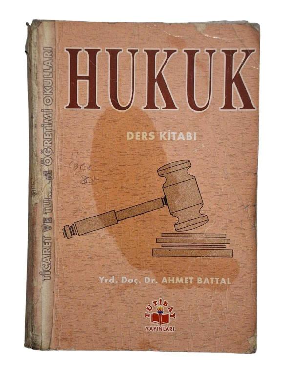 Ticaret ve Turizm Öğretimi Okulları Hukuk Ders Kitabı