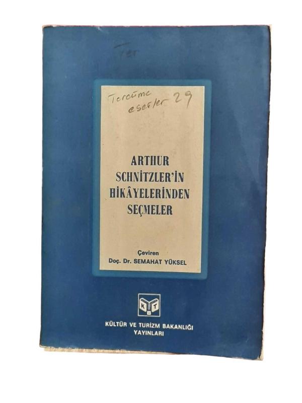 Arthur Schnitzler'in Hikayelerinden Seçmeler