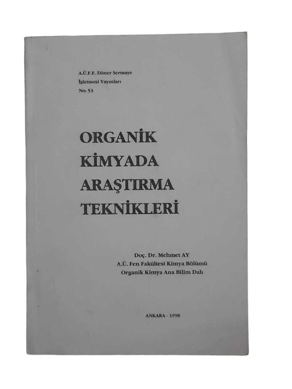Organik Kimyada Araştırma Teknikleri