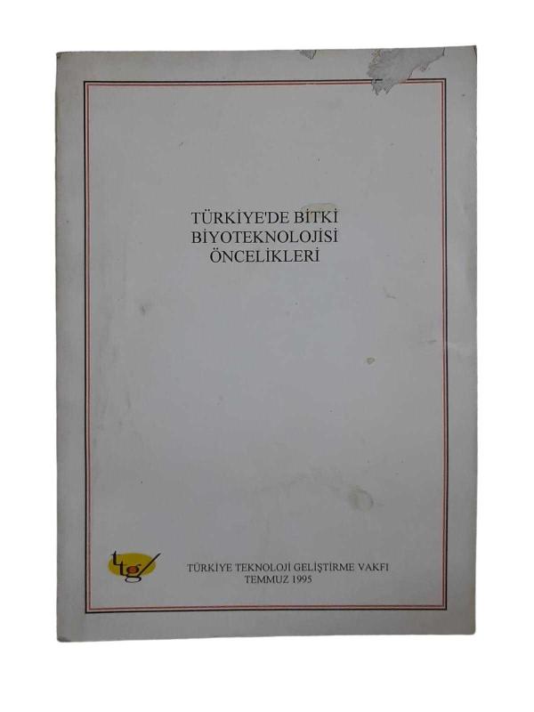 Türkiye'de Bitki Biyoteknolojisi Öncelikleri