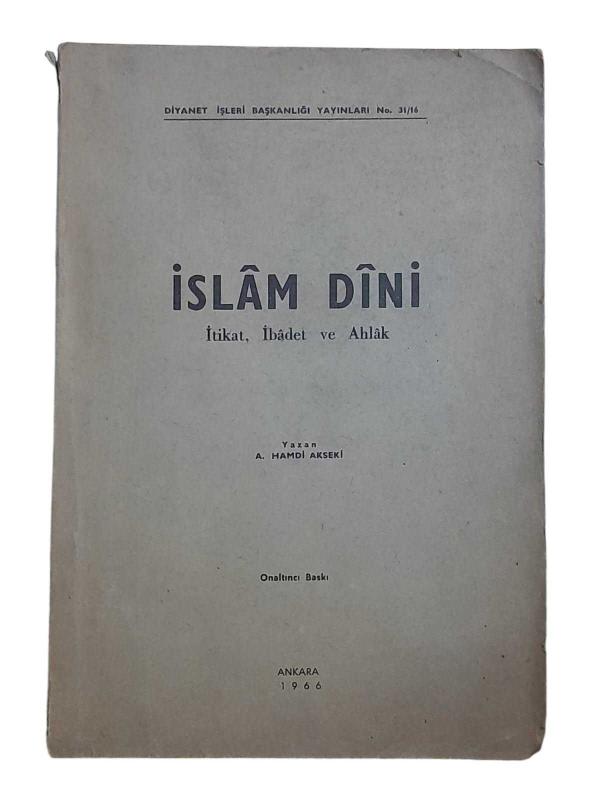 İslam Dini İtikat İbadet Ahlak