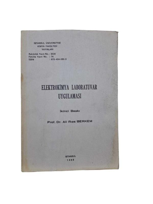 Elektrokimya Laboratuvar Uygulaması