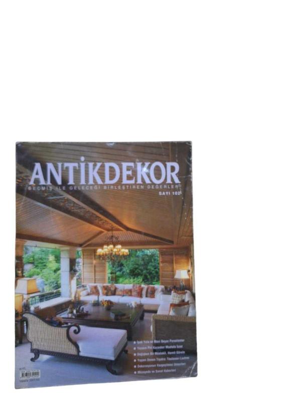 Antikdekor Sayı: 102 Eylül - Ekim 2007