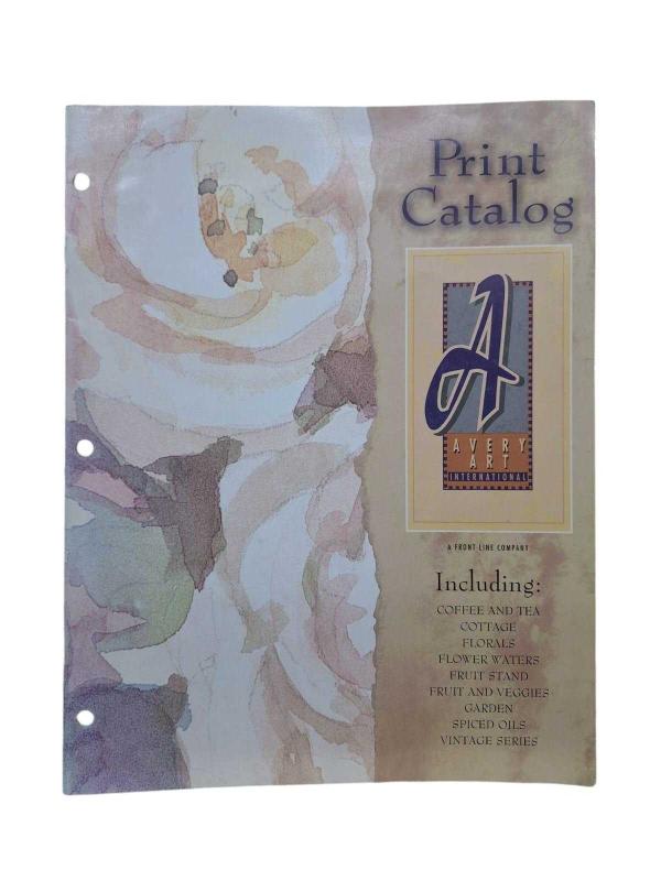 Print Catalog Avery Art International
