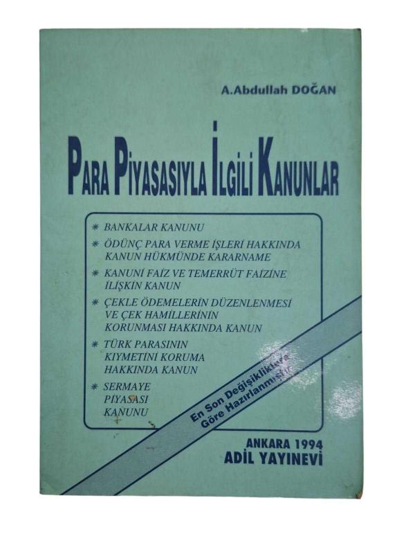 Para Piyasasıyla İlgili Kanunlar