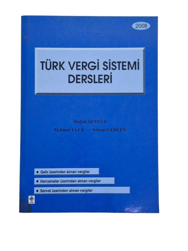 Türk Vergisi Sistemi Dersleri