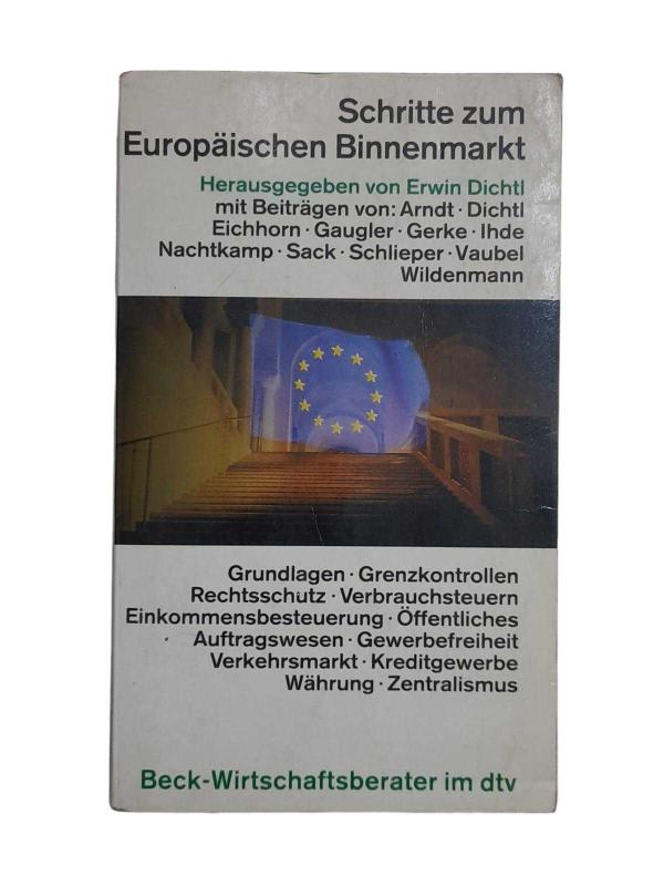 Wirtschaftsberater: Schritte Zum Europäischen Binnenmarkt