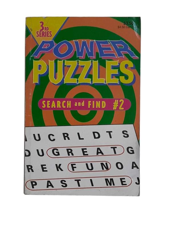 3rd Series Power Puzzles Search and Find #2