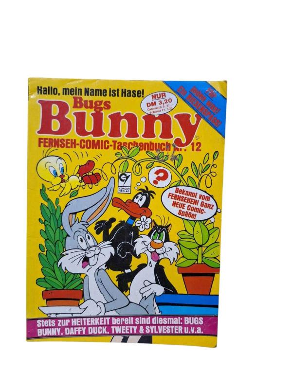 Hallo Mein Name ist Hase Bugs Bunny Fernseh Comıc Taschenbuch N:12