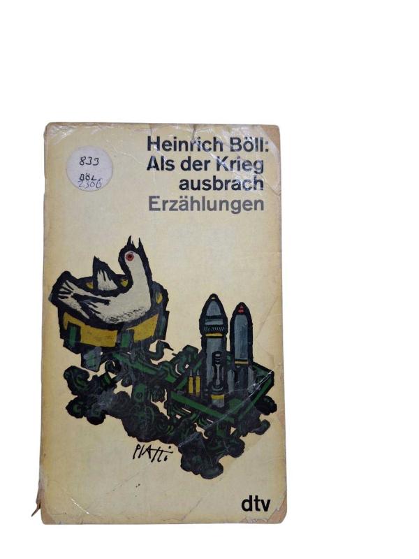 Als Der Krieg Ausbrach Erzahlungen I