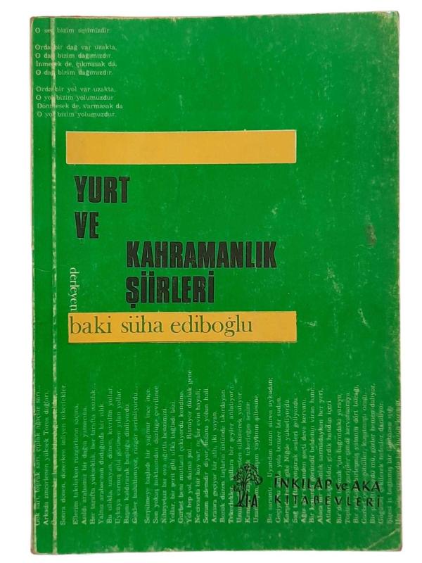 Yurt ve Kahramanlık Şiirleri
