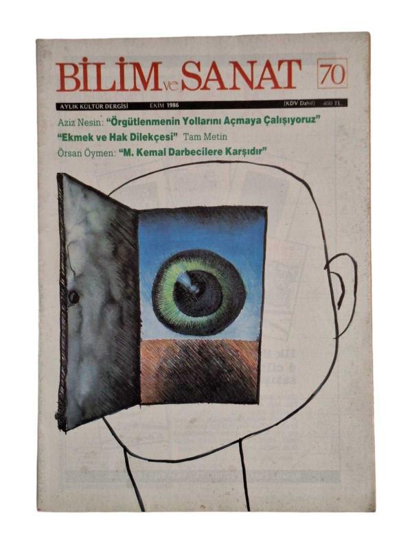 Bilim ve Sanat Aylık Kültür Dergisi Ekim 1986 Sayı: 70