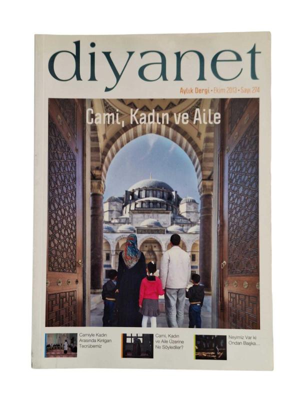Diyanet Aylık Dergi Sayı: 274 Ekim 2013