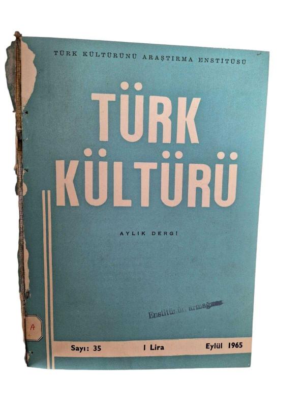 Türk Kültürü 3. Yıl Sayı: 25-36 Yıl: 1964-1965
