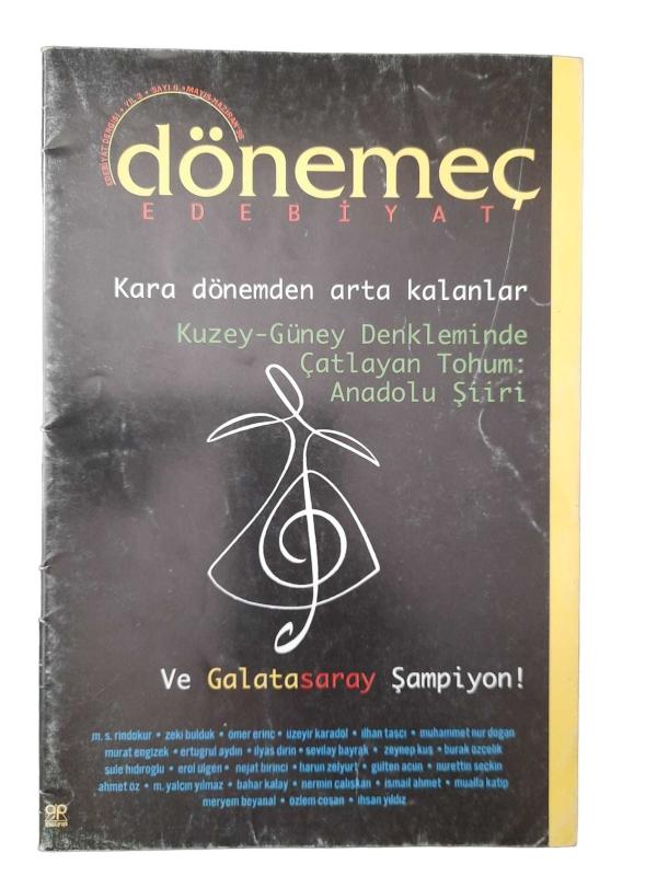 Dönemeç Dergisi Yıl: 3 Sayı: 6 Mayıs Haziran 1998 ve Galatasaray Şampiyon