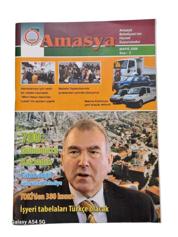 Amasya Belediyesi Sayı: 3 / Mayıs 2006