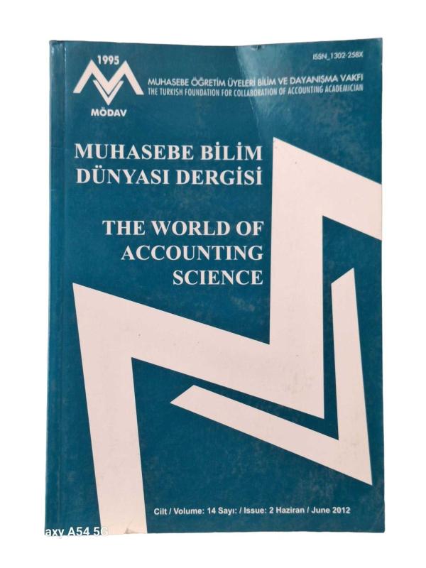 Muhasebe Bilim Dünyası Dergisi Cilt: 14 Sayı:3 / 2012