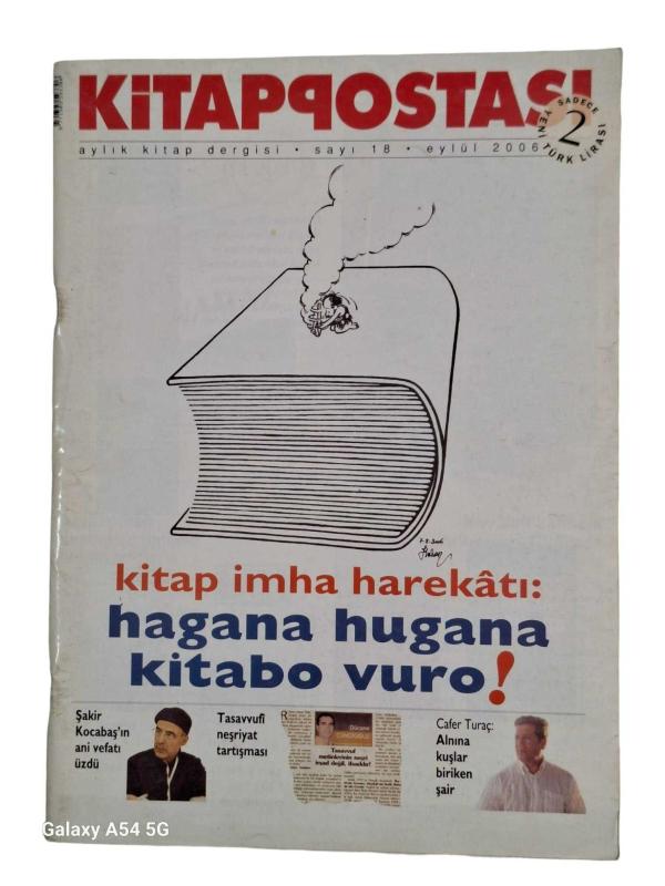 Kitap Postası Aylık Kitap Dergisi Sayı: 18 / Eylül 2006