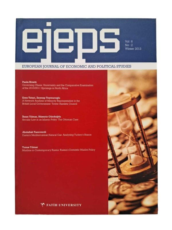 Ejeps - European Journal of Economic and Political Studies - Vol: 6 No: 2 Winter 2013