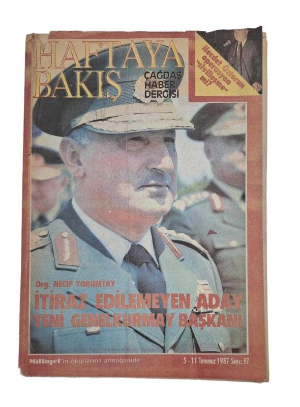 Haftaya Bakış Sayı: 37 / 5-11 Temmuz 1987