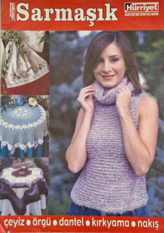 Hürriyet Eki  Sarmaşık Çeyiz Örgü Dantel Kırkyama Nakış