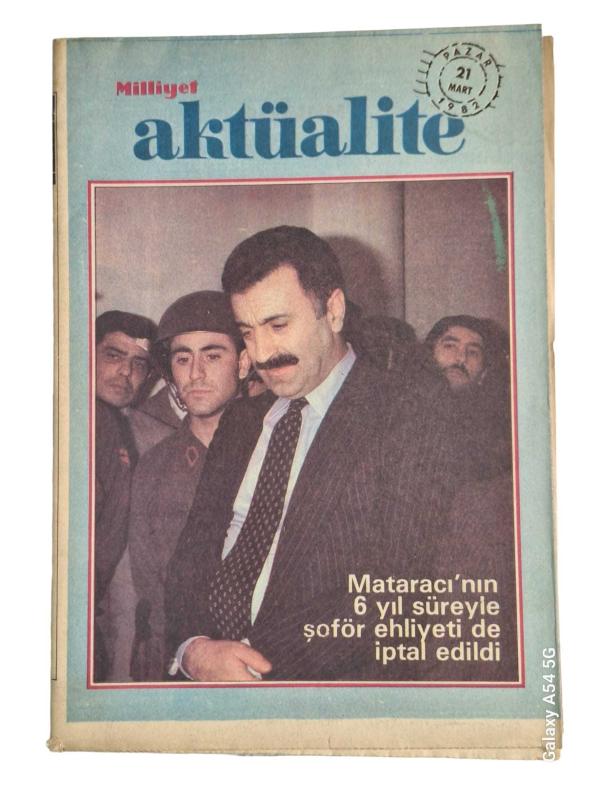 Milliyet Aktüalite 21 Mart 1982
