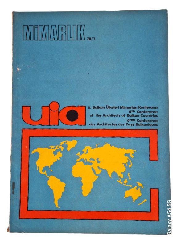 Mimarlık Dergisi 1978 /1 Yıl: 16 Sayı: 154