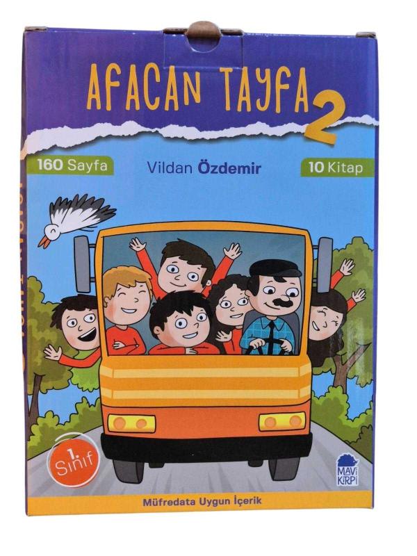 Afacan Tayfa 2 - 1. Sınıf Okuma Seti (10 Kitap)