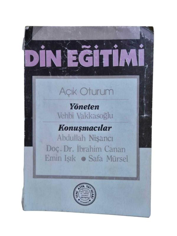 Din Eğitimi Açık Oturum Yöneten Vehbi Vakkasoğlu