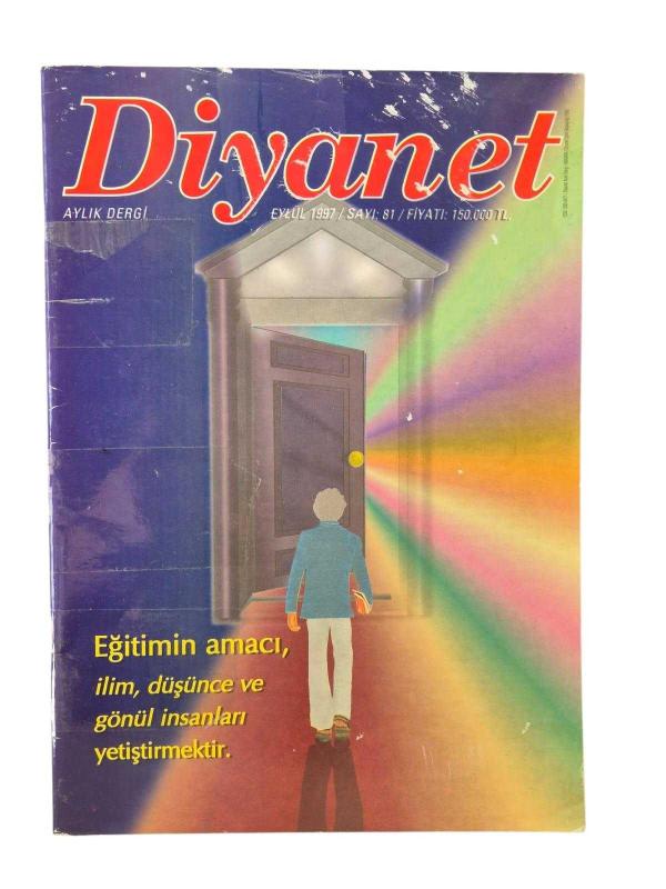 Diyanet Aylık Dergi Eylül 1997 Sayı: 81