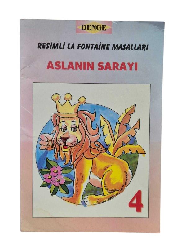 Aslanın Sarayı - Resimli La Fontaine Masalları