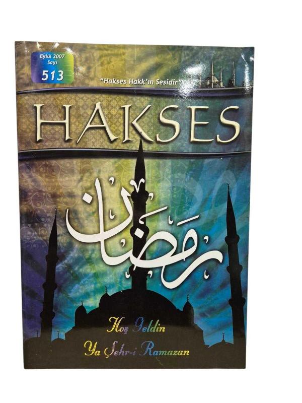 Hakses Eylül 2007 Sayı: 513