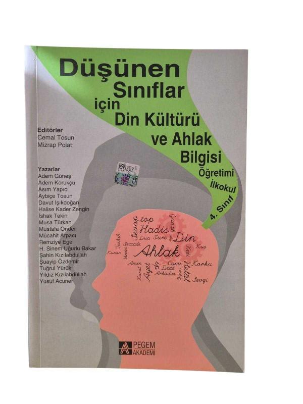 Düşünen Sınıflar için Din Kültürü ve Ahlak Bilgisi Öğretimi İlkokul 4. Sınıf